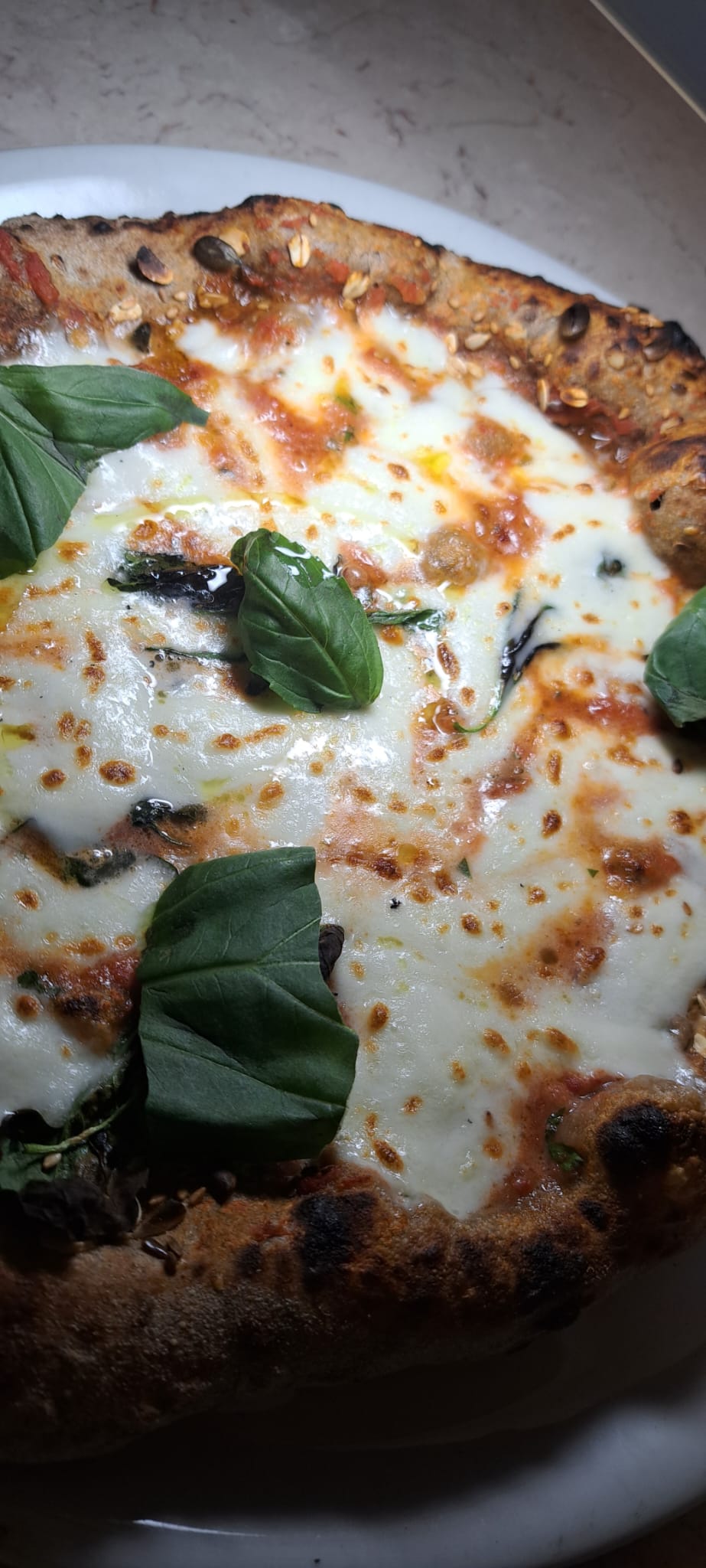 Pizza dell'Agriturismo Monteciminiello